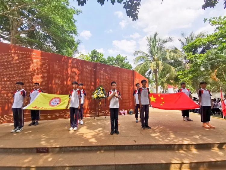 “重溫紅色歷史，做時代新人”——海口黃岡金盤高級中學(xué)初中部春季研學(xué)活動